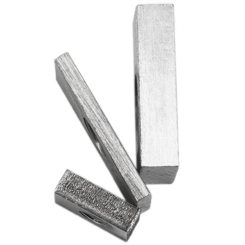 Faspiroty 6Pcs M8 Rectangular Nut Stainless Steel Square Nut Fastener for Furniture Connector Machinery 34x20x4mm - Image 5